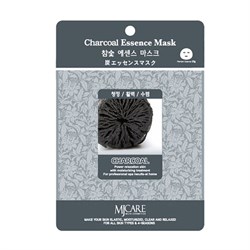 Mijin Маска тканевая для лица c древесным углем Essence Mask  23 гр cw2D9KlgjG1YFOHp-7XfT1