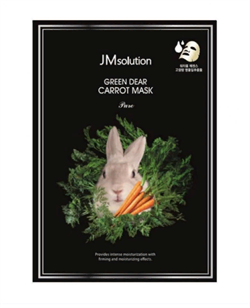 JMsolution Маска успокаивающая с экстрактом морковки Green Dear Rabbit Carrot Mask Pure DjjDWp3hhD6WdVnGK7VBE2 - фото 15780