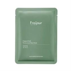 Fraijour Успокаивающая тканевая маска с раст. экстрактами Original Herb Wormwood, 23мл 3oUj2gDjjNcJYhbrWHVJ-1