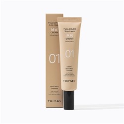 Многофункциональный BB-крем TRIMAY Full Cover 3-in-1 Max BB Cream SPF40 PA++ 01 Light, 30 мл QxIMHA6PhpPJg2HzmRwMX3 - фото 17635