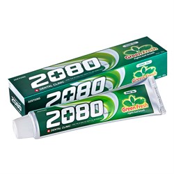 Dental Clinic 2080 Зубная паста комлексная с зеленым чаем Green Fresh Toothpaste, 120 г mcjEysX2gx0Xp7qtfDDas1