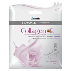 Anskin  Альгинатная маска антивозрастная увлажняющая с коллагеном Collagen 25 гр 8jLayH2wjwylbGcLXnHfj0