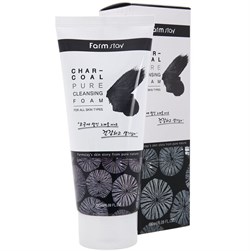 FarmStay Пенка для умывания  Charcoal Pure Cleansing Foam, 180 мл 0TTp7NoojAvVC3ruiiPAK2 - фото 19901