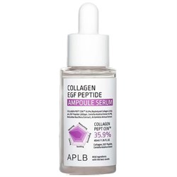 APLB Ампульная сыворотка для упругости кожи с пептидами Collagen EGF Peptide Ampoule Serum, 40мл Ec2YzJJpiB8faqkzpRVVt3