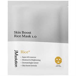 JMsolution Тканевая маска-бустер с рисом Skin Boost Rice Mask 1.0 oCAUFoMnhV0cfetKpan803