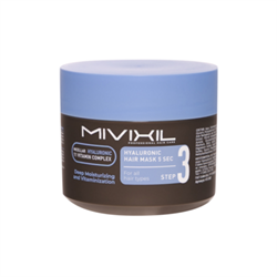 MIVIXIL Маска для волос гиалуроновая Hyaluronic hair mask 5 sec, 300мл adAJWQogj3JYXxxcEavo70