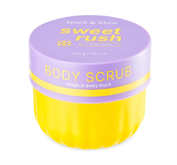 Spark&Glow Скраб для тела с ароматом солёной карамели Sweet Rush Purple Toffee Body Scrub, 400г CKjzs-qNi5bQDjAQ9pHew0