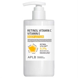 APLB Укрепляющий лосьон для тела с ретинолом Retinol Vitamin C Vitamin E Body Lotion, 360мл molcH9cUgMLbIkqQhnirc1