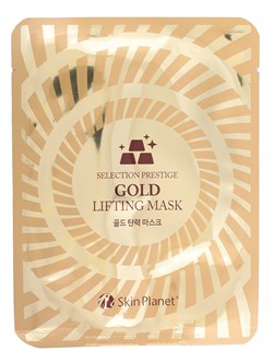 Mijin Маска тканевая для лица с золотом лифтинг-эффект Skin Planet GOLD LIFTING MASK 25гр MoVJ5Sq3gV8FO0zuryYg90