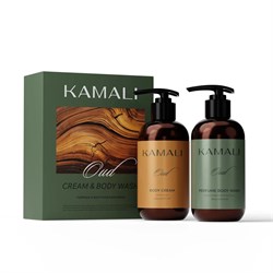 Kamali Набор уходовый Oud Cream&Body (Гель для душа 250 мл + крем для тела 250 мл) uRG-EjQogl4myb3s4V-Vs0