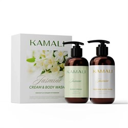 Kamali Набор уходовый Jasmine Cream&Body (Гель для душа 250 мл + крем для тела 250 мл) vLWCevJagPiLkYxz02f000