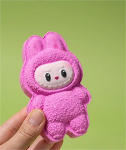 DUSHA Бомбочка для ванны "Лабубу" ярко-розовая, 220г dBfpyTKagUfbWyzkvKtRn3