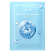 JMsolution Маска увлажняющая Pure fish collagen blue mask yGWr2C-qi0aZPuZhTO89U1