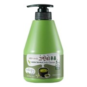 Welcos  Лосьон для тела с ароматом зеленого чая Kwailnara Green Tea Milk Body Lotion 560g S9dg6I7ljyQMbX122ZBXp0