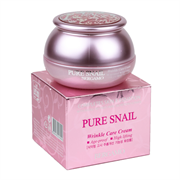 BERGAMO Омолаживающий крем с муцином улитки  PURE SNAIL WRINKLE CARE CREAM, 50 мл CbbtW0W-hyYFOPTg48fbU3
