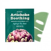 Petitfee гидрогелевая маска для лица с экстрактом артишока Artichoke Soothing, 32г 8809508850566