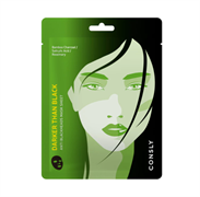 Consly Тканевая маска для лица от черных точек Darker Than Black Anti Blackheads Mask Sheet 25мл sNjdKBXziIDXQnkZTykX00