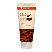 FarmStay Пенка для умывания с экстрактом корня женьшеня  RED GINSENG PURE CLEANSING FOAM 180мл kblU01peiKxVAgVMAupHA0