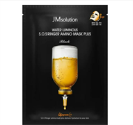 JMsolution  Укрепляющая маска с аминокислотами WATER LUMINOUS S.O.S RINGER AMINO MASK BLACK (35мл) U3WRduttgQSe92aGRnDs42