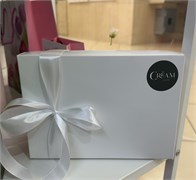 Коробка белая ( розовая) с лентой RwqLKOCTj6kLNYTNWgtUz2