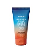 Ayoume Крем для рук питательный с маслом авокадо и макадамии Nourishing hand cream with avocado and macadamia for dry and cracked skin, 60мл rrlfLMF6g7hxBX70It6Y92