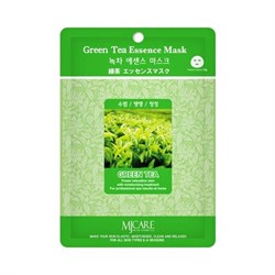 Mijin Маска тканевая для лица  зеленый чай Essence Mask (23 гр) 8xvoZr7eiJkB3WEwQglfQ2