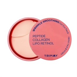 TRIMAY Патчи для век с пептидами, коллагеном и ретинолом Wrinkle Smoothing Gel Eye Patch,30 патчей и 30 лепестков VU0AHK0sjtgNogEgiSBrO1 - фото 17148