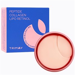 TRIMAY Патчи для век с пептидами, коллагеном и ретинолом Wrinkle Smoothing Gel Eye Patch,30 патчей и 30 лепестков VU0AHK0sjtgNogEgiSBrO1