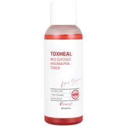 ESTHETIC HOUSE Тоник-пилинг с гликолевой кислотой Toxheal Red Glycolic AHA-BHA-PHA Toner 180 мл RQNSY9ZfixwzkZA5nJYSr2