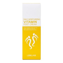Lebelage Крем для ног витаминный DAILY MOISTURIZING VITAMIN FOOT CREAM,100мл 6KylOnyBj1rSouflkkVdD2 - фото 21235