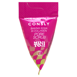 Consly Скраб для лица с содой и коллагеном Mini To Go Baking Soda & Collagen Pore Scrub, 7гр t0AeqwR3hxc5HggOHEFif0