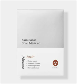 JMsolution Тканевая маска-бустер с муцином улитки Skin Boost Snail Mask 1.0 MenqCjVdiClkl1sQYlbbo2