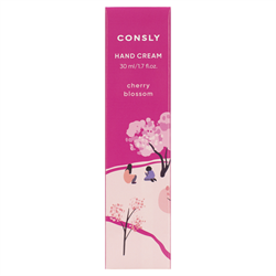 Consly Крем для рук парфюмированный гиалуроновый с экстрактом цветущей вишни Perfume Hyaluron Cherry Blossom Hand Cream (30 мл) 44QNV6HMiNTGPah0YYymo3