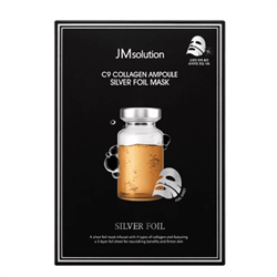 JMSolution Увлажняющая ампульная тканева маска с коллагеном C9 COLLAGEN AMPOULE SILVER FOIL MASK  35мл esSrw4LTjik33CKtxWRL41