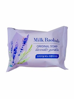 Milk Baobab Мыло туалетное кусковое с лавандой Original Soap Lavendar Garden,85г i5OYMV3ohHCHh8kJ8tE5F3