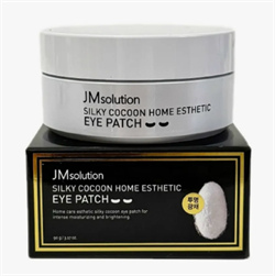 JMSOLUTION Гидрогелевые патчи с протеинами шёлка Silky Cocoon Home Esthetic Eye Patch (60шт) xZdR5rqljyE8YH97EcMQe2