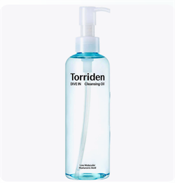 Torriden Увлажняющее гидрофильное масло с гиалуроновой кислотой  DIVE IN Cleansing Oil 200 мл ODtBrqUljvxBzCkeFwBqy2