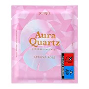 Petitfee Гидрогелевая маска с жемчужной пудрой для выравнивания тона Aura Quartz Hydrogel Face Mask B8O6nkcJhgOFecTG6Rj3E1