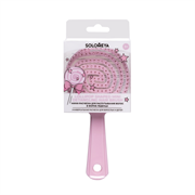Solomeya Расческа для распутывания волос В ФОРМЕ ЛЕДЕНЦА МИНИ розовая Lollipop Shaped Mini Detangling Hair Brush Pink, 1 шт x0Se02PngXC1-GD-0e6IT3