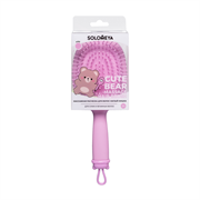 Solomeya Расческа для волос массажная МИЛЫЙ МИШКА розовая Cute Bear Massage Hair Brush Pink, 1 шт eIYf-5PDj6IJrDnCono1v3