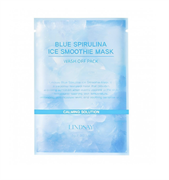 Lindsay Тонизирующая смыв. маска-смузи для лица с голубой спирулиной, Blue Spirulina Ice Smoothie Mask Wash Off Pack wGWoKKmOintefUJhpZn6k0